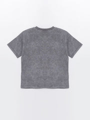 Crew Neck Basic Baby Boy T-Shirt