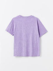 Comfortable Fit Crew Neck Short Sleeve Boy's T-Shirt