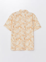 Comfortable Fit Linen Blend Boys Shirt