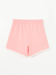 Elastic Waist Printed Girls Shorts