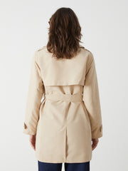 LCW Classic Jacket Collar Women Trench Coat