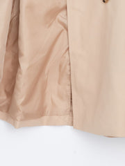 LCW Classic Jacket Collar Women Trench Coat