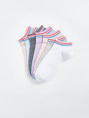 LCW Kids Ecru Girls Booties Socks 7-Pack