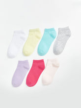 LCW Kids Pink Basic Girls Booties Socks 7-Pack