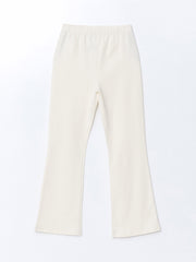 Elastic Waist Spanish Leg Girls Leggings