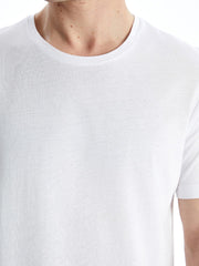 LCW Basic Crew Neck Combed Cotton Men T-Shirt