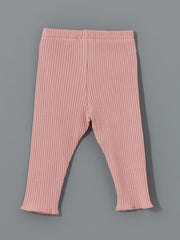 LCW baby Ecru Crew Neck Embroidered Baby Girl Shirt and Tights 2-Pack