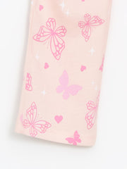 LCW Kids Crew Neck Girls Pajama Set