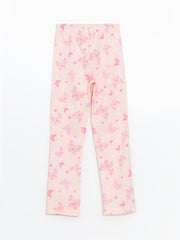 LCW Kids Crew Neck Girls Pajama Set