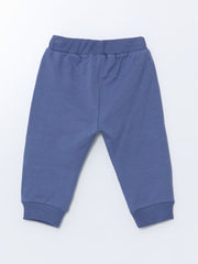 LCW Baby Hooded Baby Boy Cardigan And Tracksuit Bottom 2-Piece Set