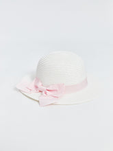 LCW Baby Bow Detailed Baby Girl Straw Hat