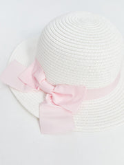 LCW Baby Bow Detailed Baby Girl Straw Hat