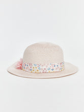 LCW Baby Flower Baby Girl Straw Hat