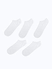 LCW ACCESSORIES White Men Ankle Socks 5-Pack