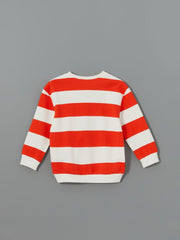 LCW Kids Crew Neck Printed Boy Sweatshirt