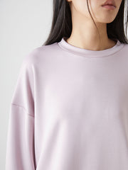 LCW Vision Anthracite Crew Neck Oversize Women Sweatshirt