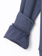 LCW Vision Anthracite Crew Neck Oversize Women Sweatshirt