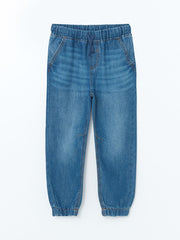 LCW Kids Indigo Elastic Waist Boy Jean Trousers