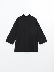 LCW Modest Textured Oversize Women Shirt Tunic