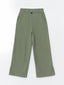 LCW Kids Khaki Elastic Waist Girls Tracksuit Bottoms