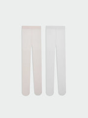 LCW Baby Basic Baby Girl Tights 2-Pack