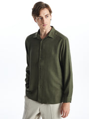 Regular Fit Long Sleeve Men Shirt