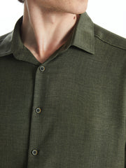 Regular Fit Long Sleeve Men Shirt