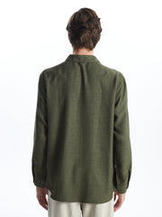 Regular Fit Long Sleeve Men Shirt