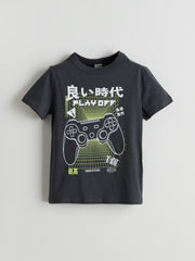 LCW Kids Crew Neck Boy T-Shirt