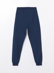 Xside- Blue Standard Fit Men Jogger Sweatpants