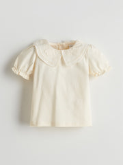 LCW Baby Embroidered Baby Girl Blouse And Dress 2-Pack