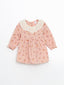 LCW baby Pink Baby Collar Floral Baby Girl Dress