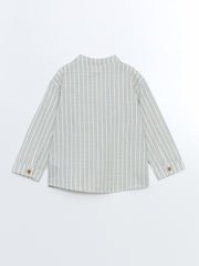 LCW Kids Striped Collar Boy Shirt And Trousers 2-Pack