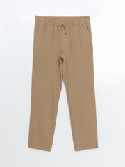 LCW Vision Standard Fit Linen Blend Men Trousers