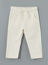 LCW Kids Beige Elastic Waist Gabardine Baby Boy Trousers