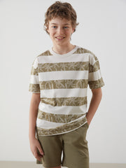 LCW Kids Crew Neck Boy T-Shirt And Shorts
