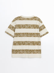 LCW Kids Crew Neck Boy T-Shirt And Shorts