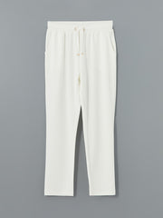 LCWAIKIKI Classic Ecru Elastic Waist Women Tracksuit Bottoms