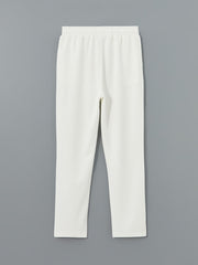 LCWAIKIKI Classic Ecru Elastic Waist Women Tracksuit Bottoms