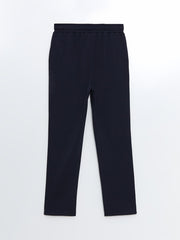 LCWAIKIKI Classic Ecru Elastic Waist Women Tracksuit Bottoms
