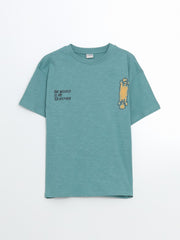 LCW Kids Crew Neck Boy T-Shirt