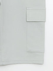 LCW Kids Elastic Waist Boy Cargo Shorts