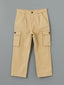 LCW Kids Beige Adjustable Waist Elasticated Boy Cargo Pants
