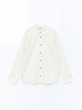 LCW Kids Ecru Linen Blend Boy Shirt