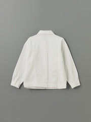 Printed Girls Jean Jacket