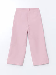 LCW Kids Pink Adjustable Waist Elastic Girl Trousers