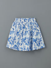 LCW Kids White Elastic Waist Girl Skirt