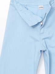 LCW Kids Blue Adjustable Waist Elastic Girl Trousers