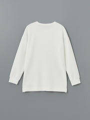 LCW Classic Crew Neck Printed Oversize Women Tunic