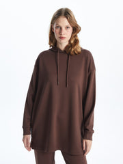 LCW Classic Plain Oversize Women Hoodie